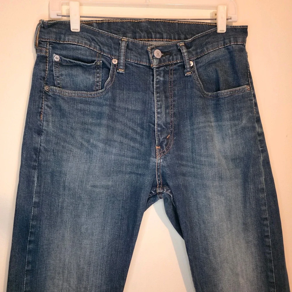 Levi's 505‎ Regular Fit Mens Blue Denim Jeans W 32 L 30